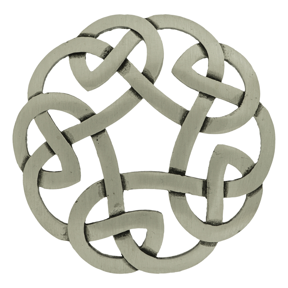 Antique Celtic Interlace Brooch